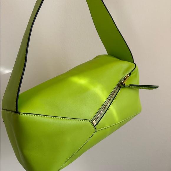 Lime Green Shoulder Bag - Picture 7 of 10